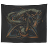 Norse Serpent Trinity Knot TapestryTapestries60" x 50"