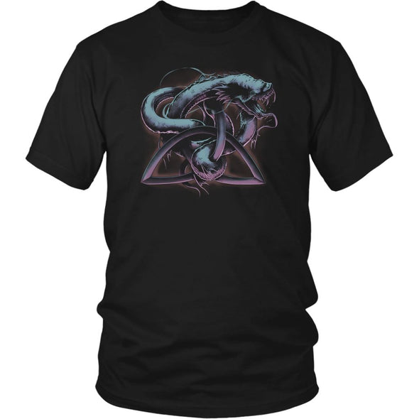 Norse Serpent Triquetra T-ShirtT-shirtDistrict Unisex ShirtBlackS