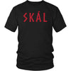 Norse Skál Cheers Cotton T-ShirtT-shirtDistrict Unisex ShirtBlackS