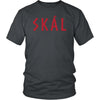 Norse Skál Cheers Cotton T-ShirtT-shirtDistrict Unisex ShirtCharcoalS