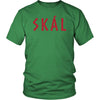 Norse Skál Cheers Cotton T-ShirtT-shirtDistrict Unisex ShirtKelly GreenS