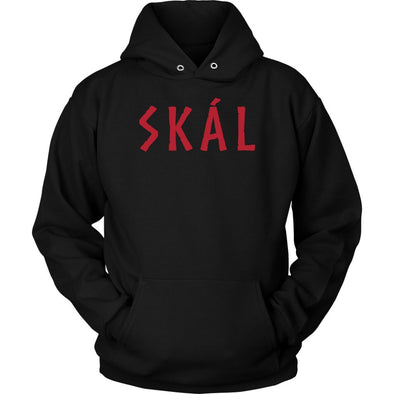 Norse Skál Cheers HoodieT-shirtUnisex HoodieBlackS