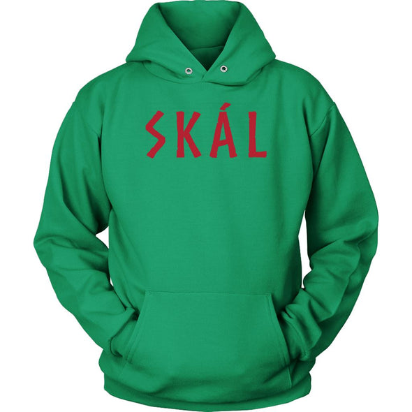 Norse Skál Cheers HoodieT-shirtUnisex HoodieKelly GreenS