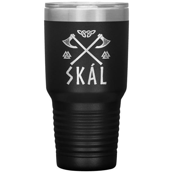 Norse Skál Viking Axe Tumbler 30ozTumblersBlack