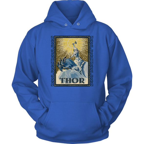 Norse Thor Viking HoodieT-shirtUnisex HoodieRoyal BlueS