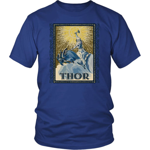 Norse Thor Viking ShirtT-shirtDistrict Unisex ShirtRoyal BlueS