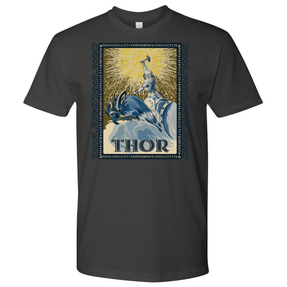 Norse Thor Viking T-ShirtT-shirtNext Level Mens ShirtHeavy MetalS