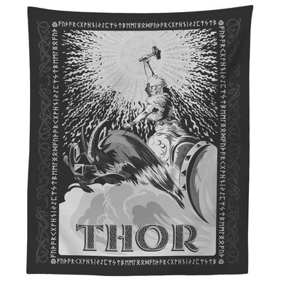 Norse Thor Viking TapestryTapestries60" x 50"
