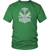 Norse Thor´s Hammer Mjolnir Goats Tanngrisnir Tanngnjóstr Cotton T-ShirtT-shirtDistrict Unisex ShirtKelly GreenS