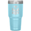 Norse Thor´s Hammer Mjolnir Goats Tanngrisnir Tanngnjóstr Etched Tumbler 30ozTumblersLight Blue