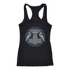 Norse Thors Hammer Raven Racerback TankT-shirtNext Level Racerback TankBlackXS