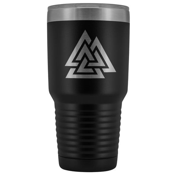 Norse Valknut Etched Tumbler 30ozTumblersBlack