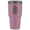 Norse Valknut Etched Tumbler 30ozTumblersLight Purple