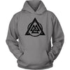 Norse Valknut HoodieT-shirtUnisex HoodieGreyS