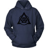 Norse Valknut HoodieT-shirtUnisex HoodieNavyS