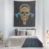 Norse Valknut Pagan Skull TapestryTapestries