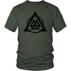 Norse Valknut T-ShirtT-shirtDistrict Unisex ShirtOliveS