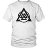 Norse Valknut T-ShirtT-shirtDistrict Unisex ShirtWhiteS