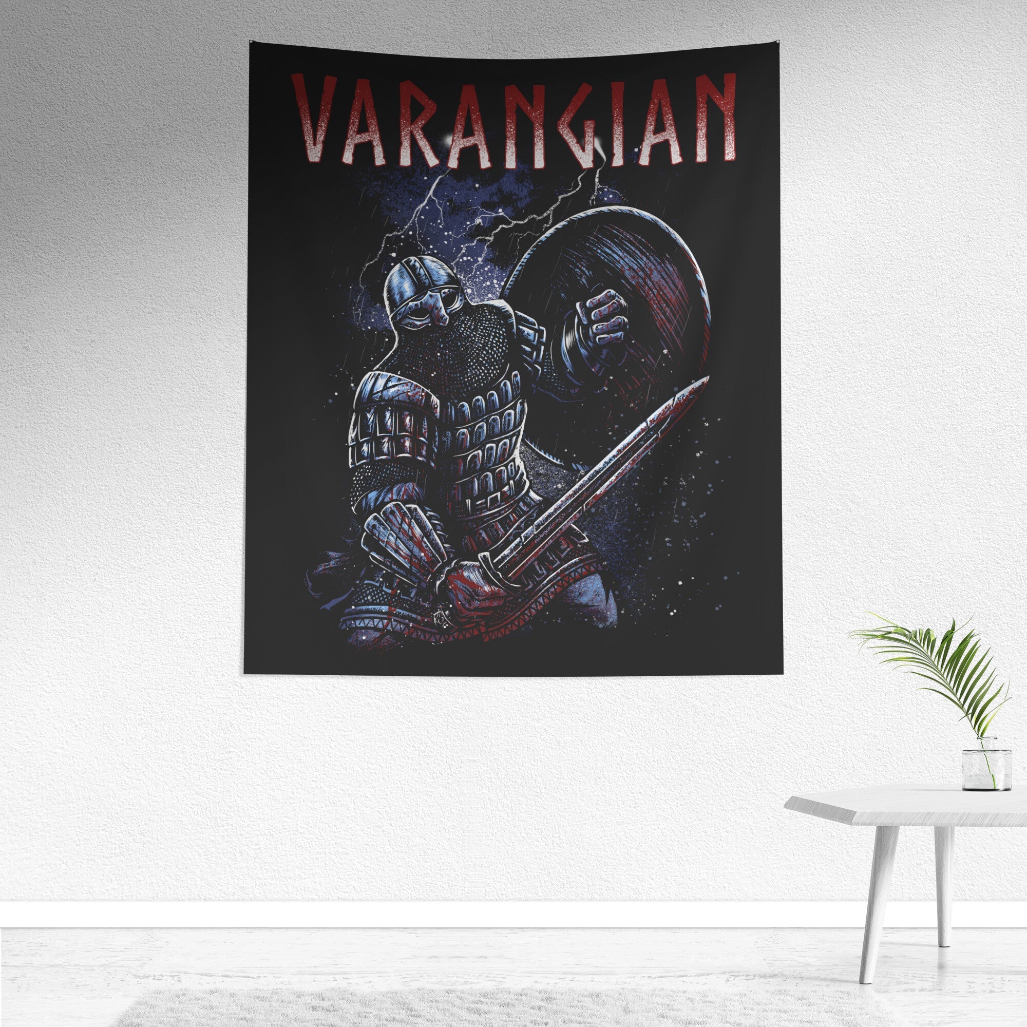 Viking Decoration Tapestry, Viking Warrior Decoration