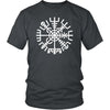 Norse Vegvisir Compass Cotton T-ShirtT-shirtDistrict Unisex ShirtCharcoalS