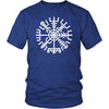 Norse Vegvisir Compass Cotton T-ShirtT-shirtDistrict Unisex ShirtRoyal BlueS