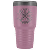 Norse Vegvisir Compass Etched Tumbler 30ozTumblersLight Purple