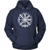 Norse Vegvisir Compass HoodieT-shirtUnisex HoodieNavyS