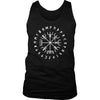 Norse Vegvisir Elder Futhark Runes Mens Tank TopT-shirtDistrict Mens TankBlackS