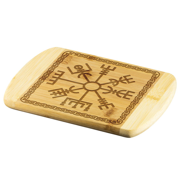 Norse Vegvisir Knotwork Wood Cutting BoardWood Cutting Boards