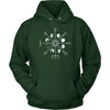 Norse Vegvisir Moons HoodieT-shirtUnisex HoodieDark GreenS