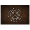 Norse Vegvisir Viking Compass Canvas Wall DecorCanvas Wall Art 38 x 12