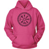 Norse Vegvisir Viking Compass Knotwork HoodieT-shirtUnisex HoodieSangriaS