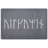 Norse Viking Age Welcome Runes DoormatDoormatGrey