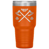 Norse Viking Axes Knotwork Tumbler 30ozTumblersOrange