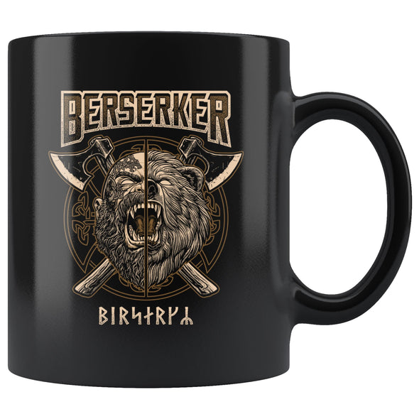 Norse Viking Berserker Coffee Mug 11ozDrinkwareText & Runes