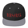 Norse Viking Berserker Runes Snapback HatBlack/ Silver