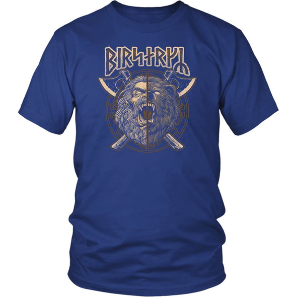 Norse Viking Berserker Runes T-ShirtT-shirtDistrict Unisex ShirtRoyal BlueS