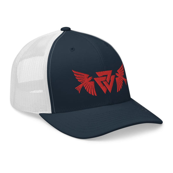 Norse Viking Raven Valknut Trucker Cap