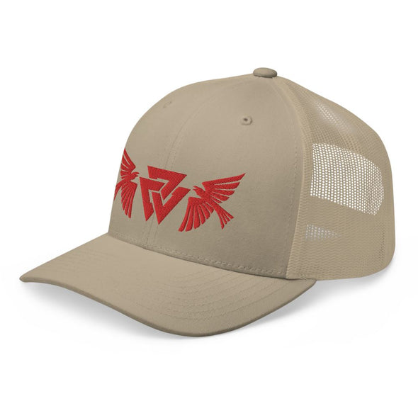 Norse Viking Raven Valknut Trucker Cap