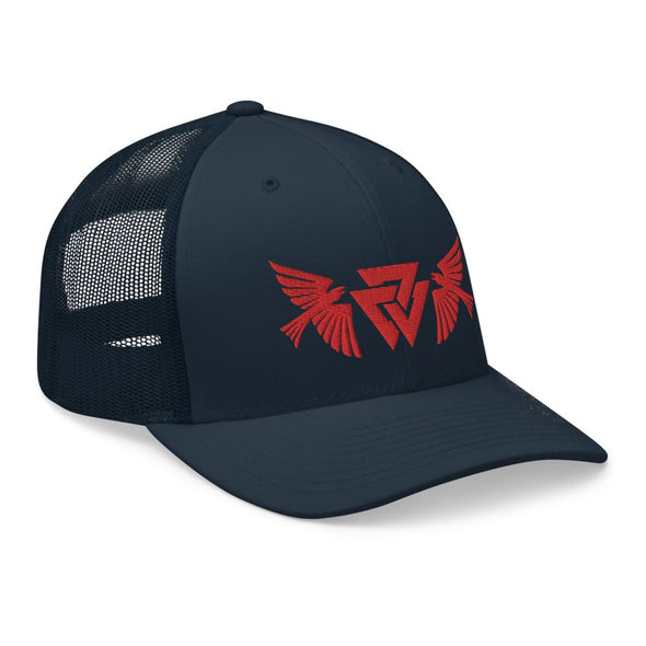 Norse Viking Raven Valknut Trucker Cap