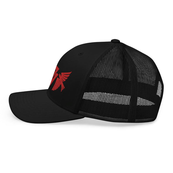 Norse Viking Raven Valknut Trucker Cap