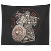 Norse Viking Shieldmaiden TapestryTapestries60" x 50"