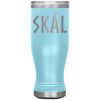 Norse Viking Skál Cheers Etched Tumbler 20ozTumblersLight Blue