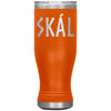 Norse Viking Skál Cheers Etched Tumbler 20ozTumblersOrange