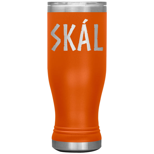 Norse Viking Skál Cheers Etched Tumbler 20ozTumblersOrange