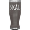 Norse Viking Skál Cheers Etched Tumbler 20ozTumblersPewter