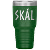 Norse Viking Skál Etched Tumbler 30ozTumblersGreen