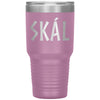 Norse Viking Skál Etched Tumbler 30ozTumblersLight Purple