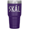 Norse Viking Skál Etched Tumbler 30ozTumblersPurple