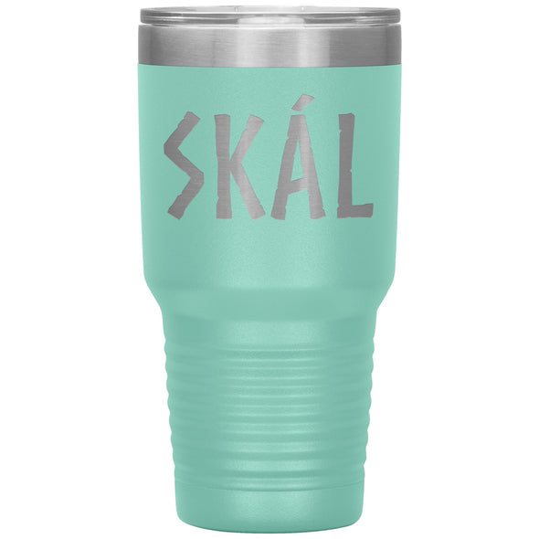 Norse Viking Skál Etched Tumbler 30ozTumblersTeal